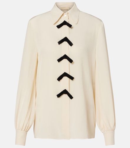 Valentino Blouse en crêpe de soie - Valentino - Modalova