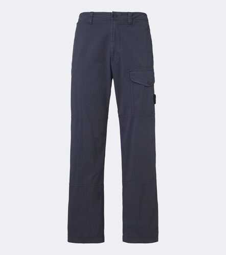 Pantalon cargo en coton mélangé - Stone Island - Modalova