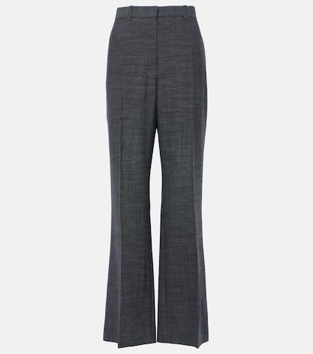 Pantalon droit Gandal en laine vierge - The Row - Modalova