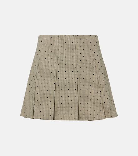 Ganni Mini-jupe à carreaux - Ganni - Modalova