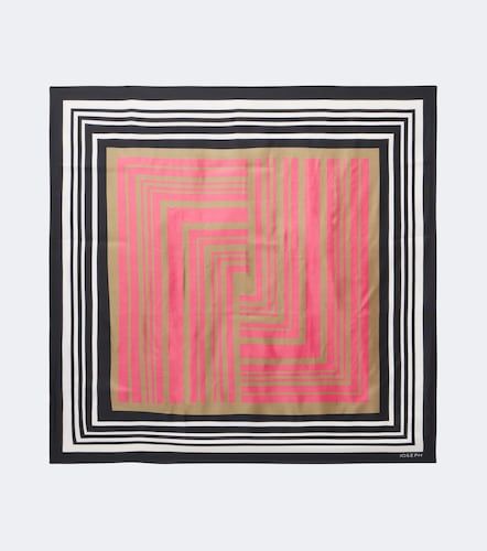 Foulard Zenza en sergé de soie à imprimé - Joseph - Modalova