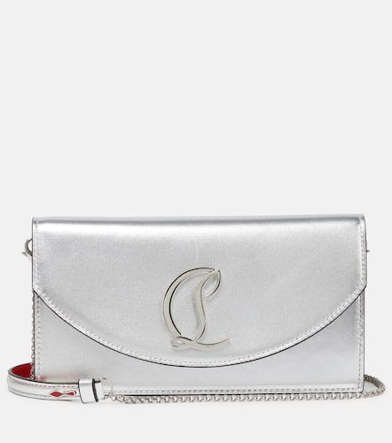 Pochette Loubi54 en cuir métallisé - Christian Louboutin - Modalova