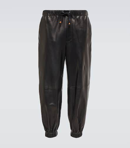 Gucci Pantalon en cuir - Gucci - Modalova