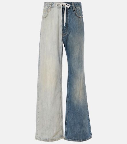Jean wide taille basse Fifty-Fifty - Balenciaga - Modalova