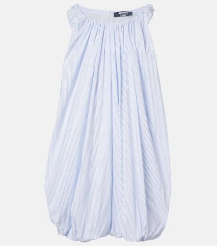 Jacquemus Robe midi Lavande rayée - Jacquemus - Modalova