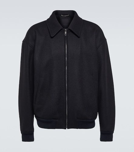 Bomber en laine mélangée - Dolce&Gabbana - Modalova