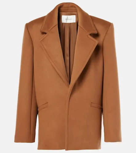 Manteau en laine vierge - Saint Laurent - Modalova