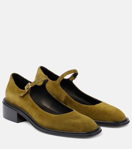 Ballerines Penelope en daim - Souliers Martinez - Modalova