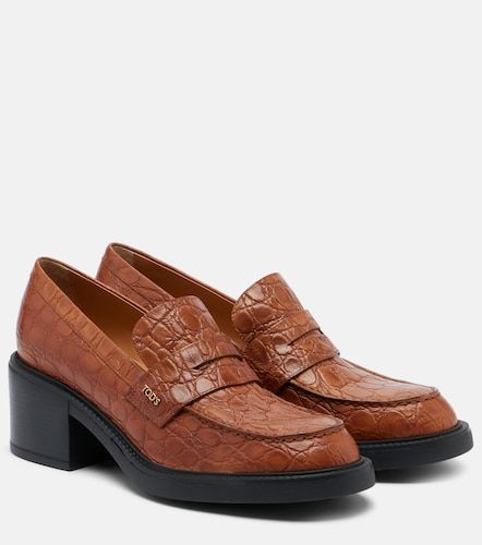 Tod's Mocassins en cuir à talon - Tod's - Modalova