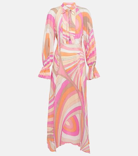 Pucci Robe longue Iride en coton - Pucci - Modalova