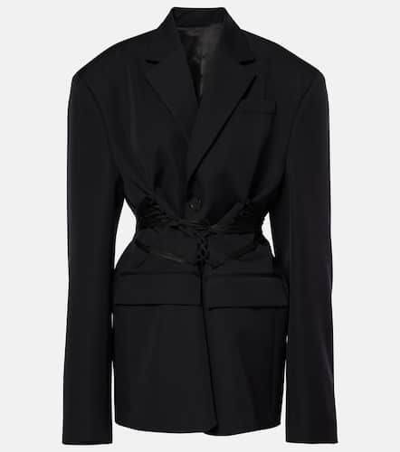 Jean Paul Gaultier Blazer en laine - Jean Paul Gaultier - Modalova