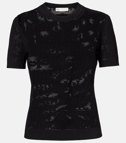 T-shirt T Monogram en jacquard - Tory Burch - Modalova