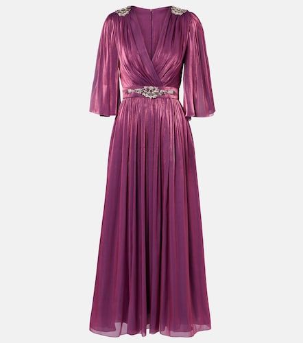 Costarellos Robe Lurex à ornement - Costarellos - Modalova