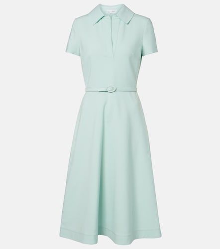 Robe midi en laine mélangée - Oscar de la Renta - Modalova