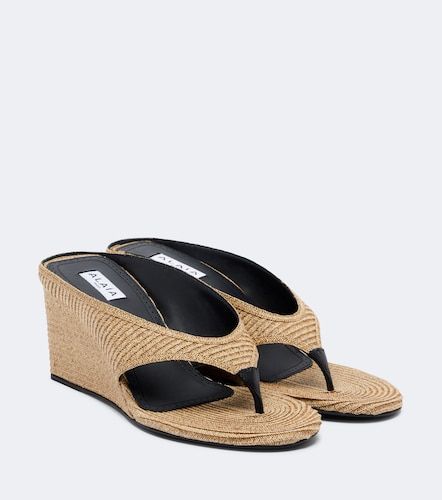 Alaïa Sandales compensées Cube - Alaia - Modalova