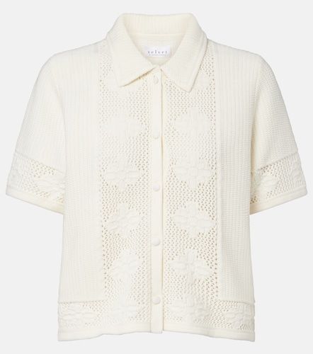 Top Rosemond en coton et cachemire - Velvet - Modalova