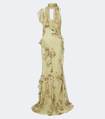 Robe longue Mayara à fleurs - De La Vali - Modalova