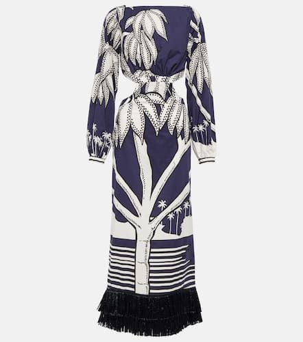 Robe longue imprimée en coton - Johanna Ortiz - Modalova
