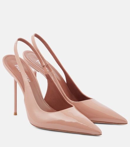 Mules slingback Lidia 105 en cuir verni - Paris Texas - Modalova