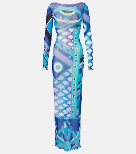 Pucci Robe longue Vivara en tulle - Pucci - Modalova