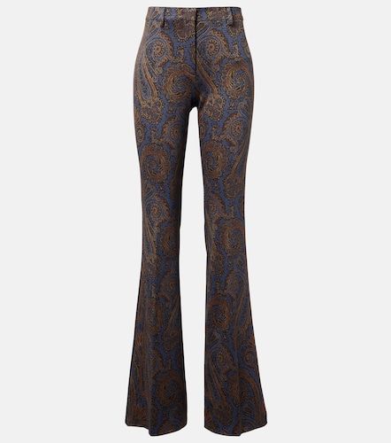 Pantalon évasé à imprimé cachemire - Etro - Modalova