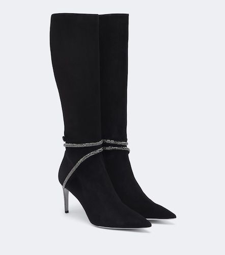Bottes Cleo en daim à ornements - Rene Caovilla - Modalova