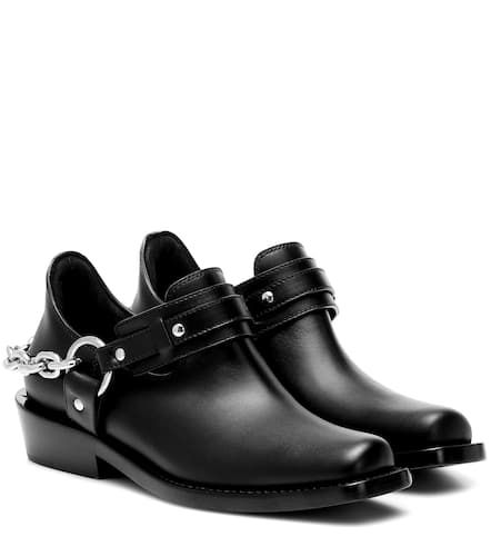 Rabanne Bottines Moto en cuir - Rabanne - Modalova