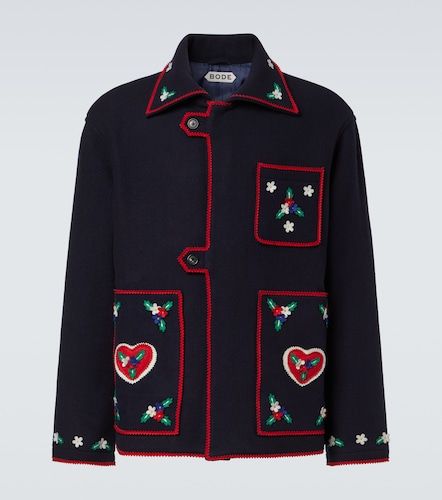 Bode Veste Carroll brodée en laine - Bode - Modalova
