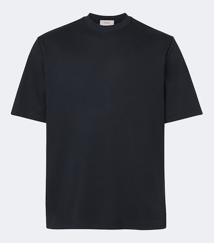 Agnona T-shirt en coton et soie - Agnona - Modalova