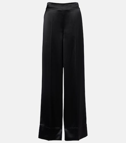Pantalon ample Dijon en satin - Joseph - Modalova