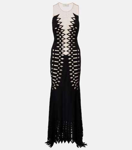 Blumarine Robe longue asymétrique - Blumarine - Modalova
