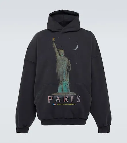 Sweat-shirt à capuche Paris Liberty en coton - Balenciaga - Modalova