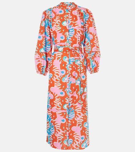 Robe chemise Cathy en coton à imprimé - Poupette St Barth - Modalova