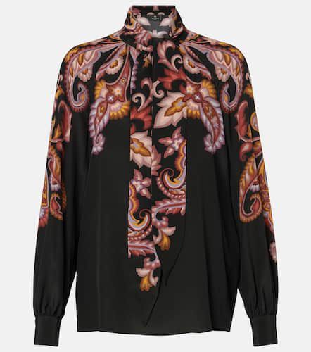 Blouse en soie à motif cachemire - Etro - Modalova