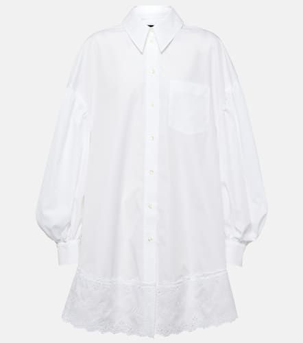 Simone Rocha Robe chemise en coton - Simone Rocha - Modalova