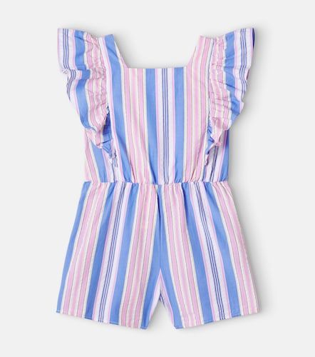Combi-short Chara en coton rayé - The New Society - Modalova