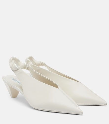 Escarpins slingback Origami Cubic en cuir - Loewe - Modalova
