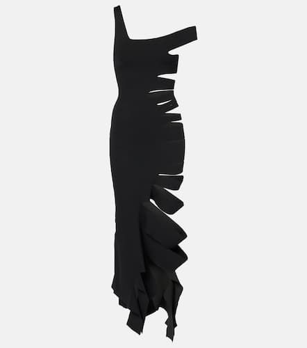 Mugler Robe midi asymétrique - Mugler - Modalova