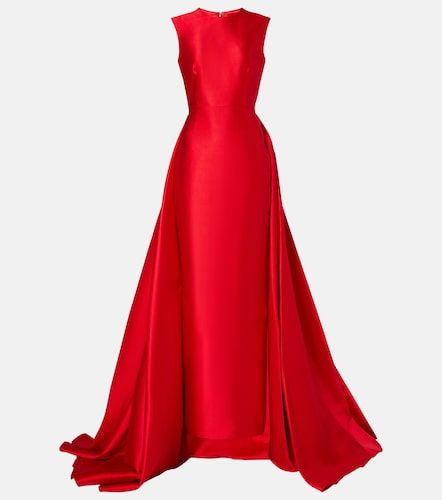 Robe longue Lars en satin - Solace London - Modalova