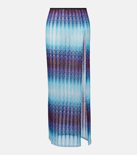 Missoni Jupe longue Zigzag en lamé - Missoni - Modalova