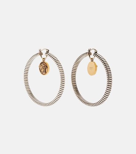 Boucles d'oreilles en argent sterling 925 - Versace - Modalova
