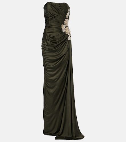 Robe Elettra en jersey à ornements - Costarellos - Modalova