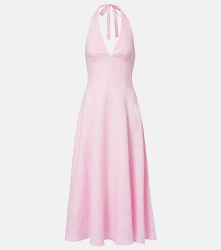 Faithfull Robe midi Marais en lin - Faithfull - Modalova