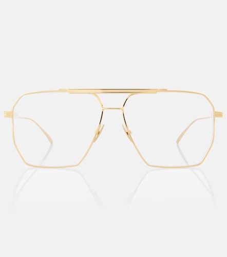 Lunettes aviateur classiques - Bottega Veneta - Modalova