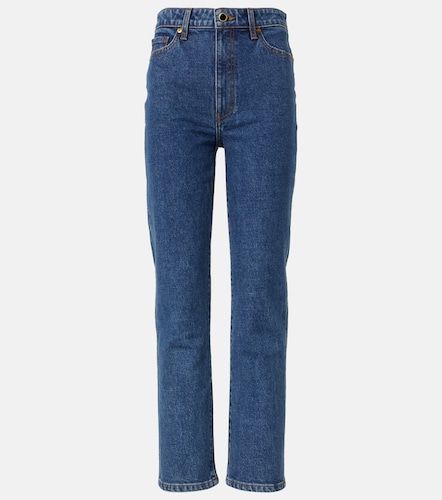 Jean droit Abigail à taille haute - Khaite - Modalova