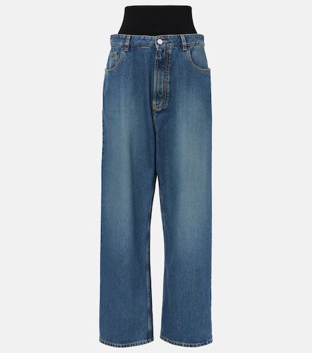 Alaïa Jean droit à taille haute - Alaia - Modalova