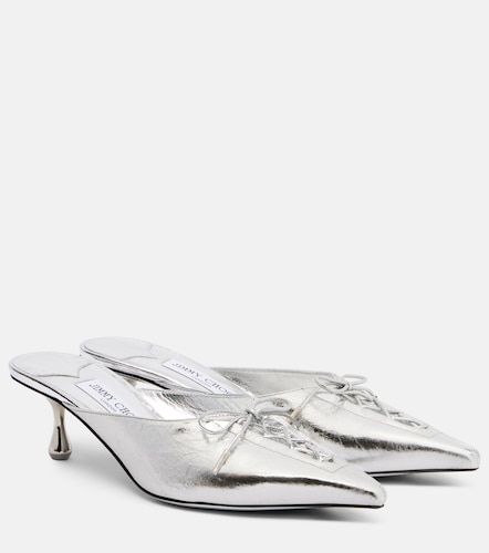 Mules Scarlett 50 en cuir métallisé - Jimmy Choo - Modalova