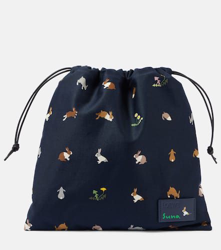 X Suna Fujita – Pochette Bunnies en coton - Loewe - Modalova