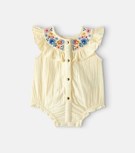 Bébé – Combi-short Jade brodée en coton - Louise Misha - Modalova
