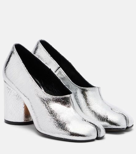 Escarpins Tabi 80 en cuir métallisé - Maison Margiela - Modalova